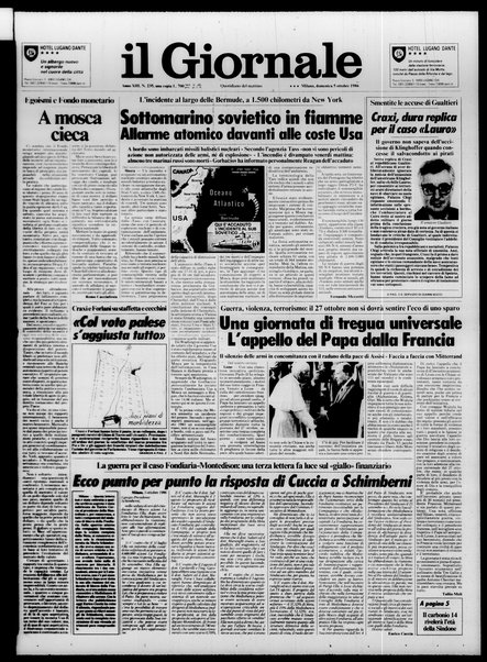 Il giornale : quotidiano del mattino